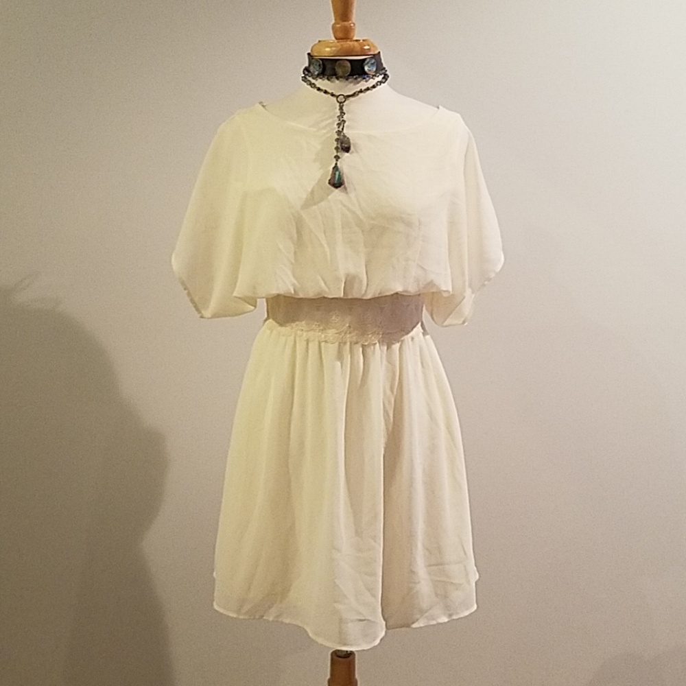 Ivory colored NWT dress